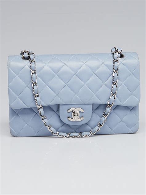 baby blue chanel flap|chanel lambskin medium flap bag.